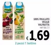 Valfrutta - 100% Frullato Veggie