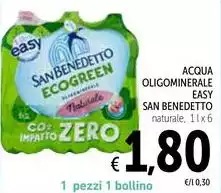 San Benedetto - Acqua Oligominerale Easy