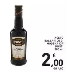 Ponti - Aceto Balsamico Di Modena IGP