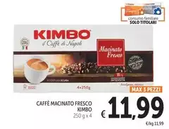 Kimbo - Caffè Macinato Fresco