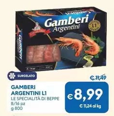 Le Specialità Di Beppe - Gamberi Argentini L1