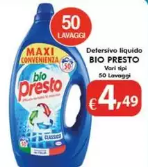 Bio Presto - Detersivo Liquido