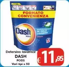 Dash - Detersivo Lavatrice Pods