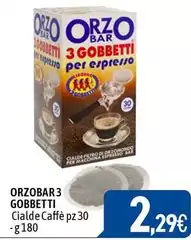 Asborno 3 gobbetti - Cialde Caffè