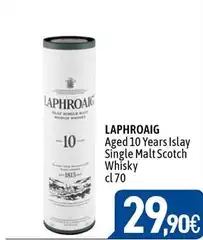 Laphroaig - Aged 10 Years Islay Single Malt Scotch Whisky
