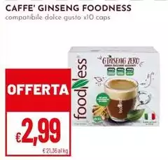 Foodness - Caffe' Ginseng
