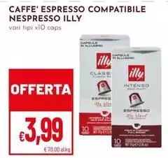 Illy - Caffe' Espresso Compatibile Nespresso