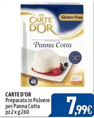 Carte d'or - Preparato In Polvere Per Panna Cotta