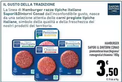 Sapori & Dintorni Hamburger