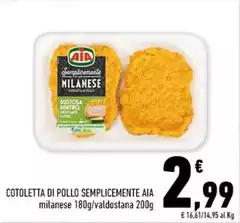 Aia - Cotoletta Di Pollo Semplicemente