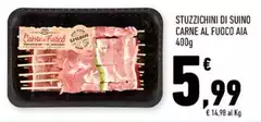 Aia - Stuzzicchini Di Suino Carne Al Fuoco
