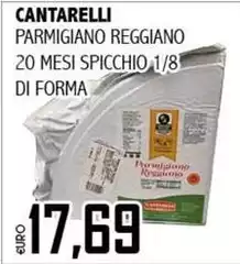Cantarelli - Parmigiano Reggiano 20 Mesi Spicchio 1/8 Di Forma