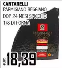 Cantarelli - Parmigiano Reggiano DOP 24 Mesi Spicchio