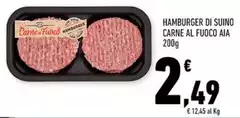 Aia - Hamburger Di Suino Carne Al Fuoco