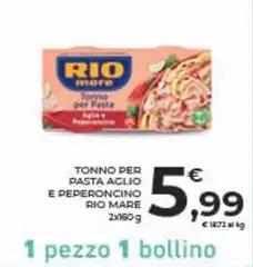 Rio Mare - Tonno Per Pasta Aglio E Peperoncino