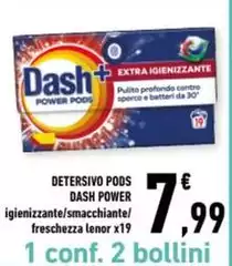 Dash - Detersivo Pods Power
