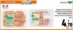 Solo - Tagliata Di Petto Di Pollo/ Tagliata Di Petto Di Tacchino Percorso Qualita'