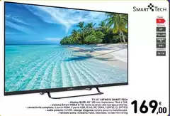 Smart Tech - Tv 40" 40FW01V
