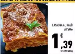 Lasagna Al Ragù