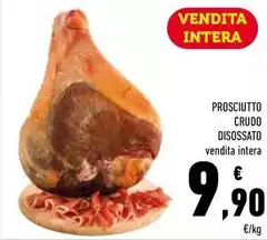 Prosciutto Crudo Disossato
