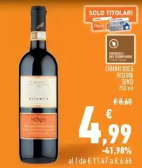 Sensi - Chianti DOCG Riserva
