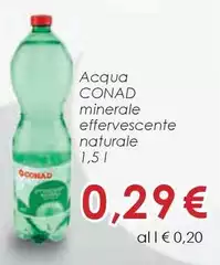Conad - Acqua Minerale Effervescente Naturale