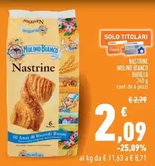 Mulino Bianco - Nastrine