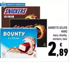 Mars - Barrette Gelato