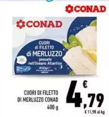 Conad - Cuori Di Filetto Di Merluzzo
