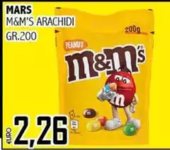 Mars - M&m's Arachidi
