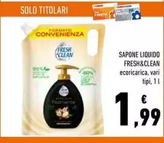 Fresh & Clean - Sapone Liquido