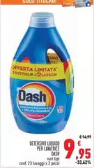 Dash - Detersivo Liquido Per Lavatrice