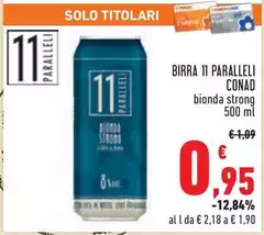 Solo - Birra 11 Paralleli