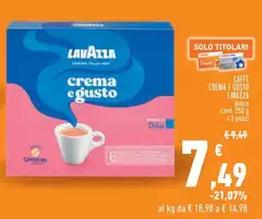 Lavazza - Caffè Crema E Gusto