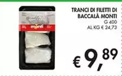 Monti - Tranci Di Filetti Di Baccalà