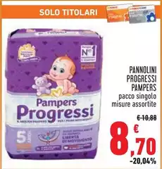 Pampers - Pannolini Progressi