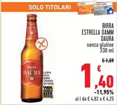 Daura - Birra Estrella Damm