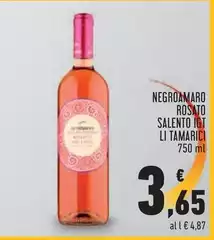 Li tamarici - Negroamaro Rosato Salento IGT