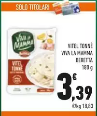 Beretta - Vitel Tonnè Viva La Mamma