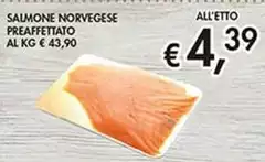 Salmone Norvegese Preaffettato