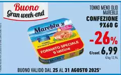 Valido - Tonno Meno Olio Mareblu Confezione