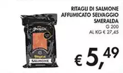 Smeralda - Ritagui Di Salmone Affumicato Selvaggio