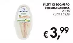 Medusa - Filetti Di Sgombro Grigliati