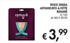 Remare - Pesce Spada Affumicato A Fette