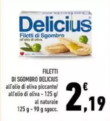 Delicius - Filetti Di Sgombro