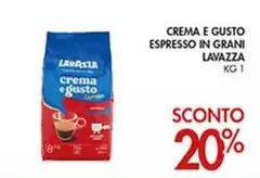 Lavazza - Crema E Gusto Espresso In Grani