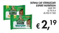 Ultima - Cat Sterilizzati Expert Nutrition