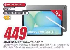 Samsung - Galaxy Tab S10 FE - Galaxy Tab S10 SMOK AMOUNT 10,9 MTX