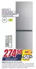 Haier - Frigorifero HDP1610CNPK