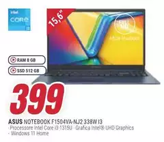 Asus - Notebook F1504va-nj2 338w 13